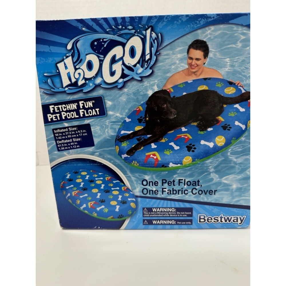 Bestway H2OGO! Fetchin' Fun Pet Pool Float New In Box - Picture 3 of 5